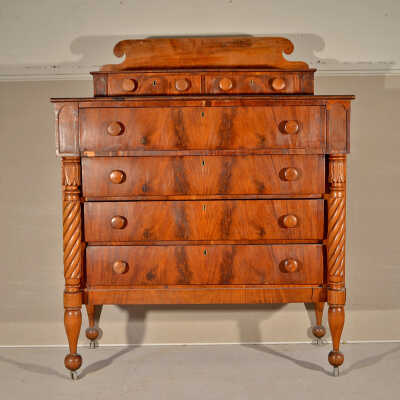 Sheraton Chest of Drawers, c.1830 | Dennison House | East Machias, Maine