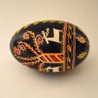 Jennifer Multhopp | Pysanky Goose Egg | Lubec, Maine