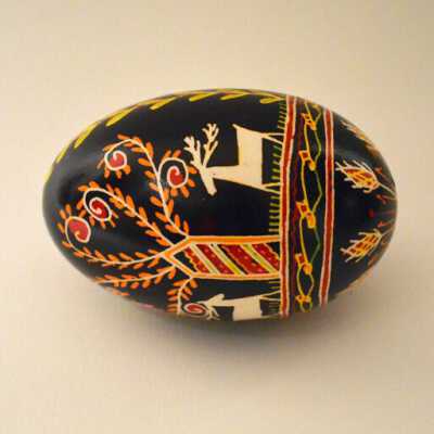Jennifer Multhopp | Pysanky Goose Egg | Lubec, Maine