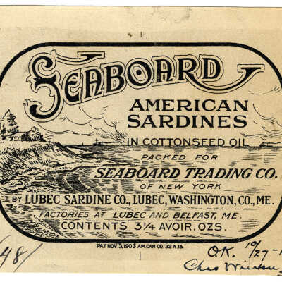 Seaboard. American Sardines in Cottonseed Oil. | [No Artist Defined]