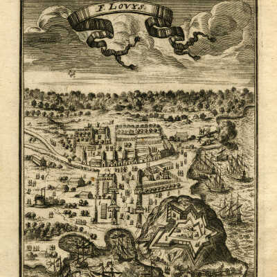 Die Ludtwigs Vestung [Fortress Louisbourg] | Allain Mallet