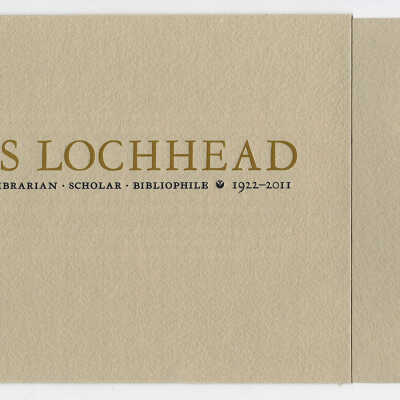 Douglas Lochhead [Keepsake] | Andrew Steeves and Thaddeus Holownia