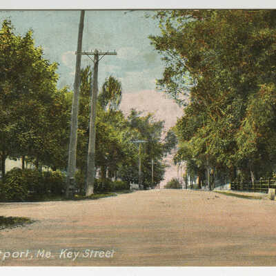 Key Street, Eastport, Maine | Postcard