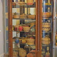 China Cabinet, c.1890 | Kilby House | Eastport, Maine