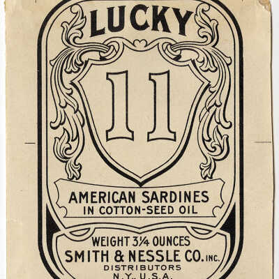 Lucky. American Sardines in Cottonseed Oil. | [No Artist Defined]