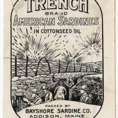 Trench Brand. American Sardines in Cottonseed Oil. | [No Artist Defined]