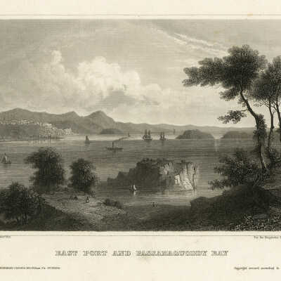 East Port and Passamaquoddy Bay | Drawn After Nature for the Proprietor Herrmann J. Meyer