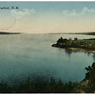 St. Croix Harbor, New Brunswick | Postcard