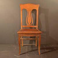 Victorian Dining Chair #1, c.1890 | Kilby House | Eastport, Maine