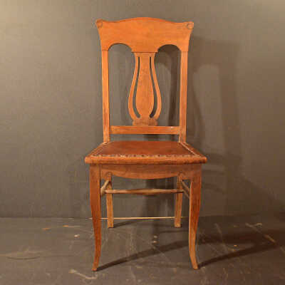 Victorian Dining Chair #1, c.1890 | Kilby House | Eastport, Maine