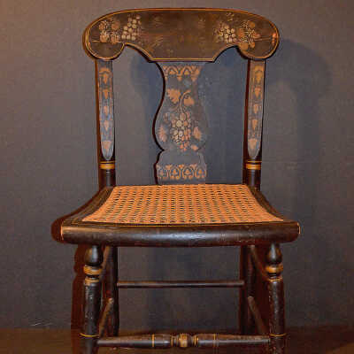 Painted Side Chair, c.1840 | Calais, Maine