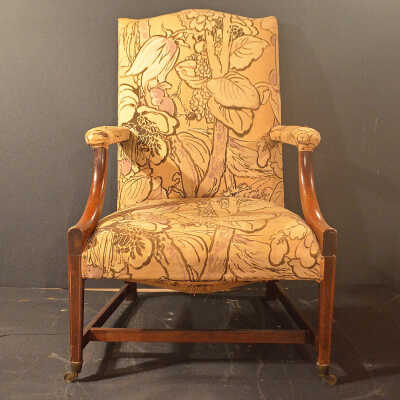 Martha Washington Chair, c.1820 | Lyman House | Perry, Maine