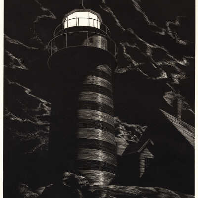 West Quoddy Light, Lubec, Maine | Stevan Dohanos | 1933