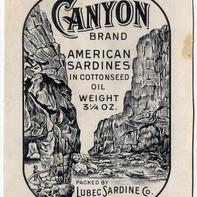 Cayon Brand. American Sardines in Cottonseed Oil.