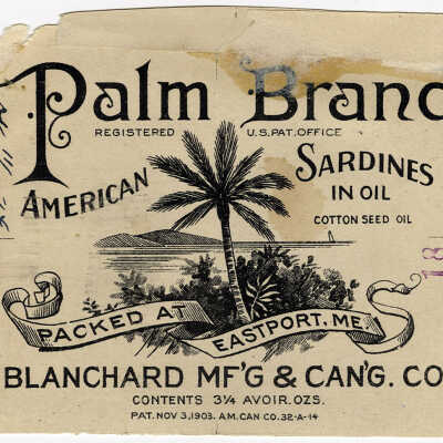 Palm Brand. American Sardines in Oil. | [No Artist Defined]