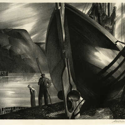 Dark Harbor | Stow Wengenroth | 1932