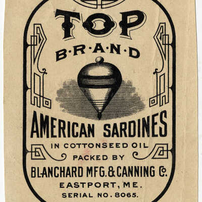 Top Brand. American Sardines in Cottonseed Oil. | [No Artist Defined]