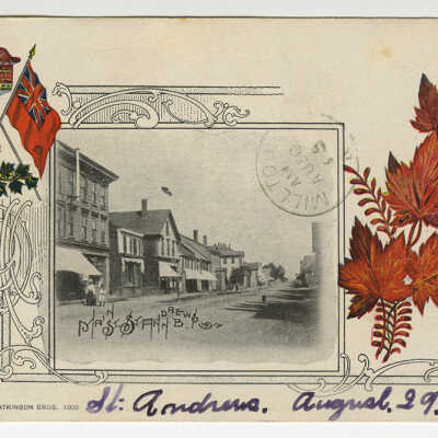 Main Street, St. Andrews, New Brunswick | Postcard