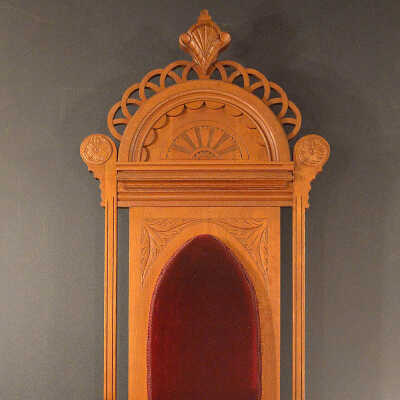 Fraternal Lodge Chair, 1904 | Odd Fellows Hall | Pembroke, Maine
