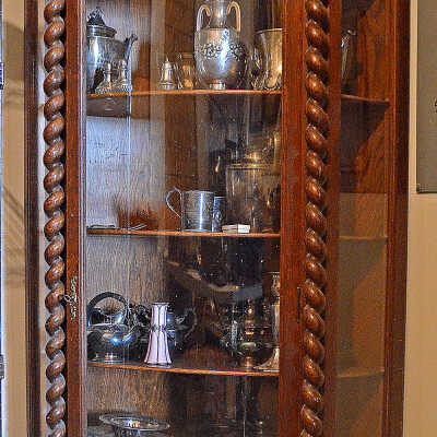 China Cabinet | Elm Cottage | Eastport, Maine