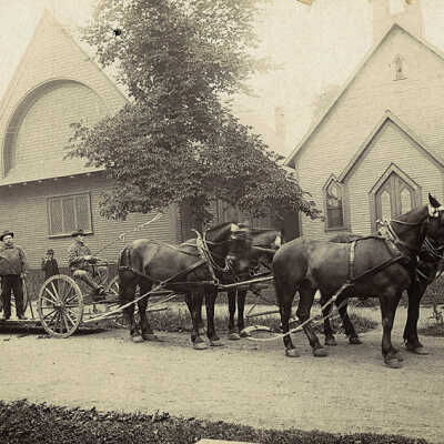 Christ Episcopal Church and Institute, c.1900.