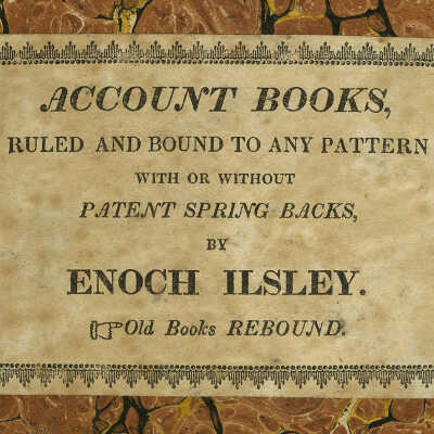 Enoch Ilsley Bookplate | Enoch Ilsley