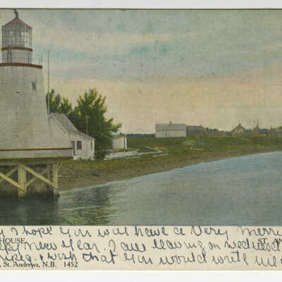 The Lighthouse, St. Andrews, New Brunswick | Postcard