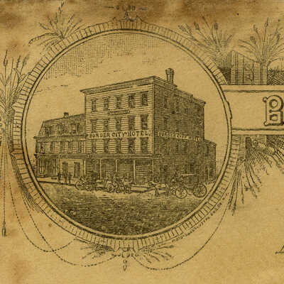 Border City Hotel, Calais, Maine Detail | [No Artist Defined]