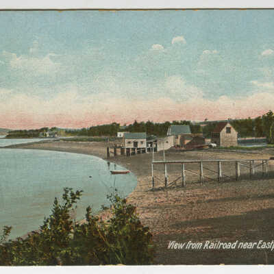 View from Railroad near Eastport, Maine | Postcard