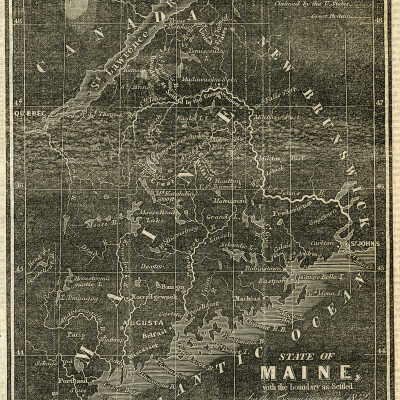 Map of the North Eastern Boundary