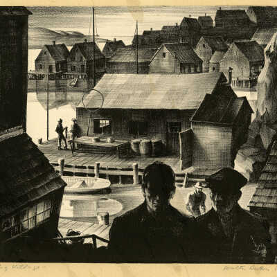 Fishing Village | Walter Dubois Richards