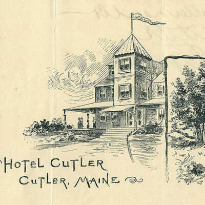 Hotel Cutler, Cutler, Maine | [No Artist Defined]