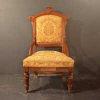 Eastlake Chair, c.1880 | Grady House | Eastport, Maine