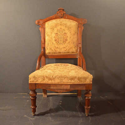 Eastlake Chair, c.1880 | Grady House | Eastport, Maine