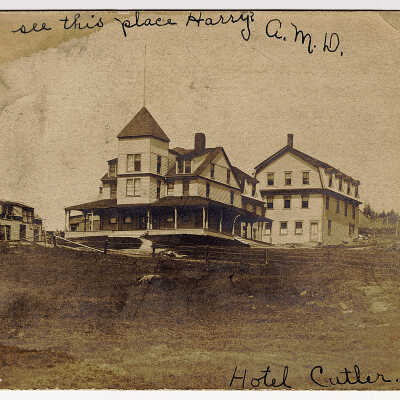 Hotel Cutler, Cutler, Maine | Postcard