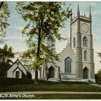 Calais, Maine, St. Anne's Church. | Postcard