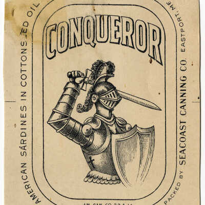 Conqueror. American Sardines in Cottonseed Oil.