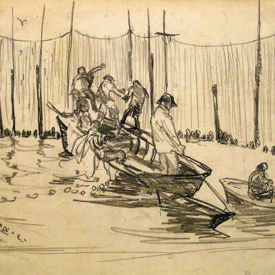 Weir Scene | George Pearse Ennis
