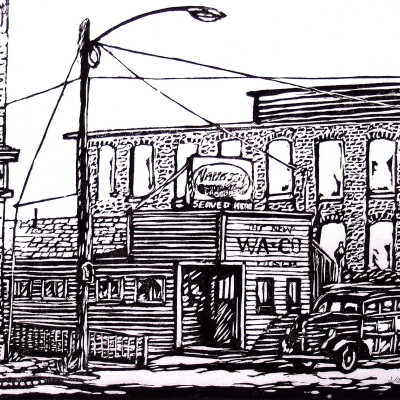 Waco Diner, Eastport, Maine | James Levendosky