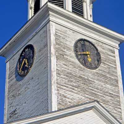 Congregational Church Clock | George Holbrook | 1836 | Eastport, Maine