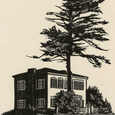 Untitled [Small House with Tree] | Pauline Inman