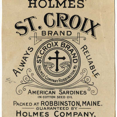 St. Croix Brand. American Sardines in Cottonseed Oil.