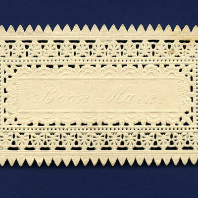 Paper Book Mark, Ganong Chocolates | St. Stephen, New Brunswick