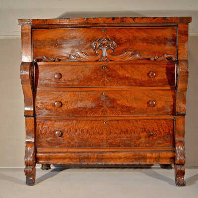Empire Chest of Drawers, c.1840 | John Moore | St. Stephen, New Brunswick