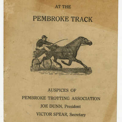 Horse Racing at the Pembroke Track | Pembroke, Maine