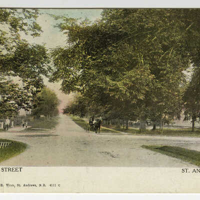 Montague Street, St. Andrews, New Brunswick | Postcard