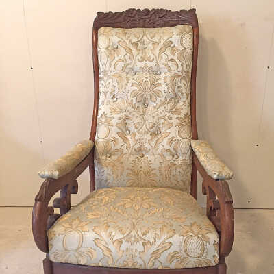 Victorian Rocking Chair, c.1870 | Eastport, Maine