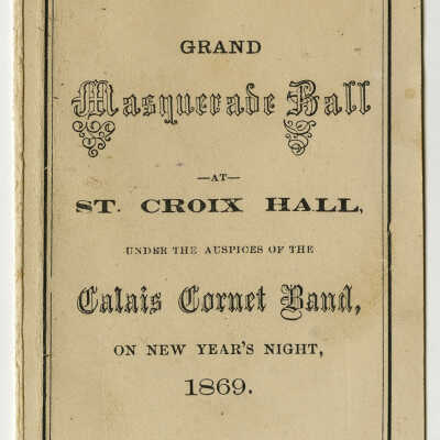Grand Masquerade Ball, St. Croix Hall | Courier Press, St. Stephen, New Brunswick