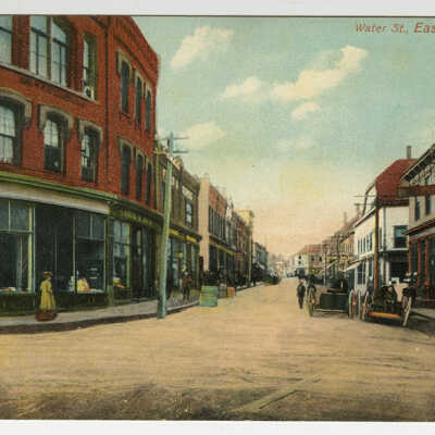 Water Street, Eastport, Maine | Postcard