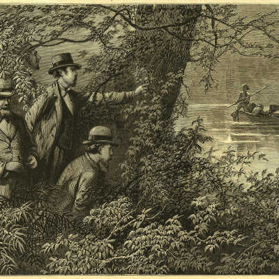 The Smuggling Trade near Calais, Maine | J. Becker